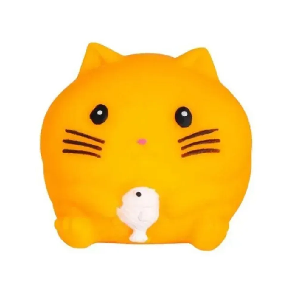 Дитяча іграшка антистрес Kids Team ПВХ 6х6х9,5 см Котик