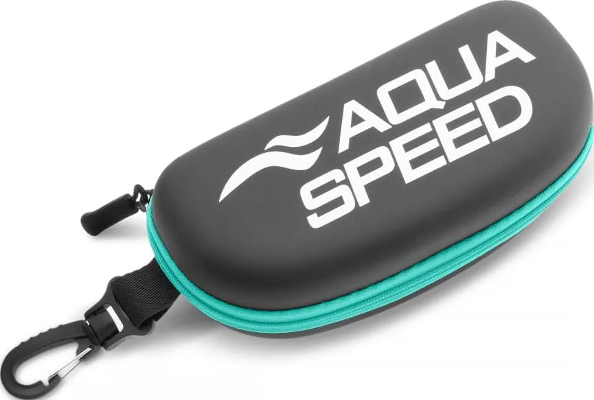 Чохол для окулярів AQUA SPEED EVA One Size чорний бірюзовий