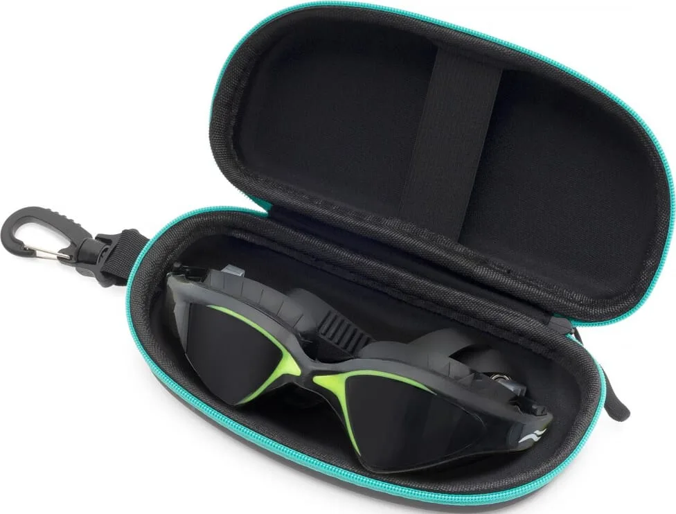 Чохол для окулярів AQUA SPEED EVA One Size чорний бірюзовий