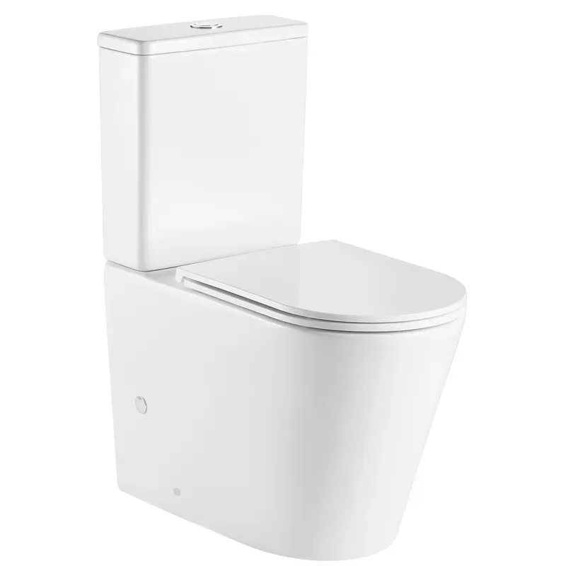 Унітаз-компакт MIXXUS PREMIUM санітарна порцеляна 390х670х880 мм білий RIMLESS