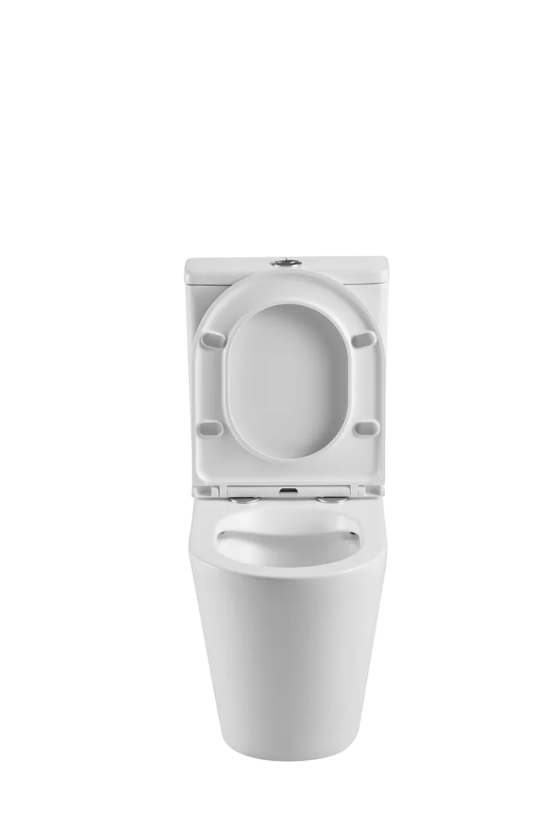Унітаз-компакт MIXXUS PREMIUM санітарна порцеляна 390х670х880 мм білий RIMLESS
