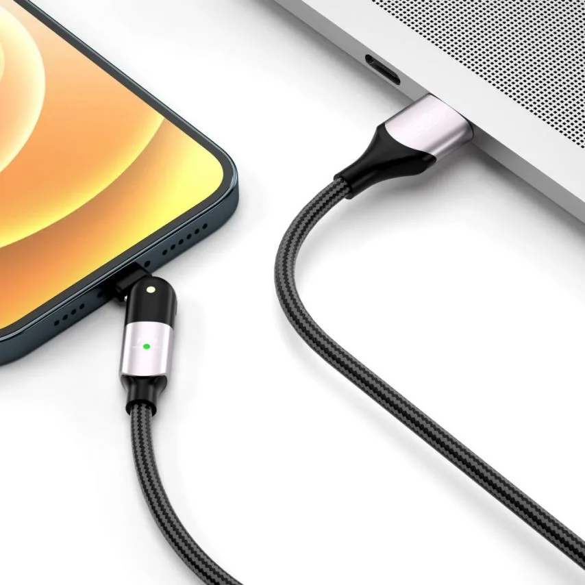 Кабель USB XO тканинний Micro 2.4A 1.2м чорний Quick Charge