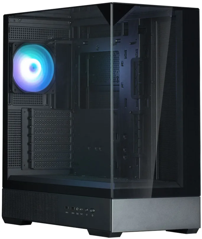 Корпус Zalman чорний Mid Tower ATX зі скляними панелями 1x120мм ARGB 1xUSB Type-C