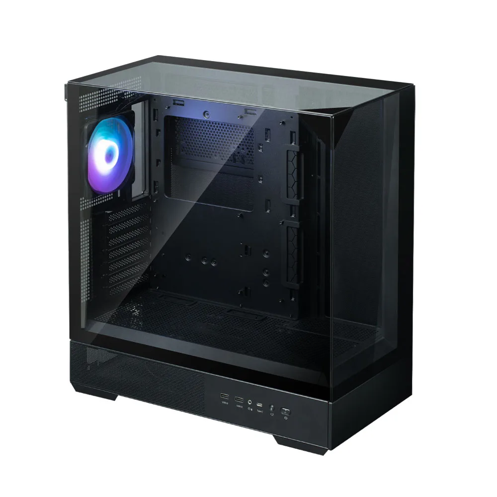 Корпус Zalman чорний Mid Tower ATX зі скляними панелями 1x120мм ARGB 1xUSB Type-C