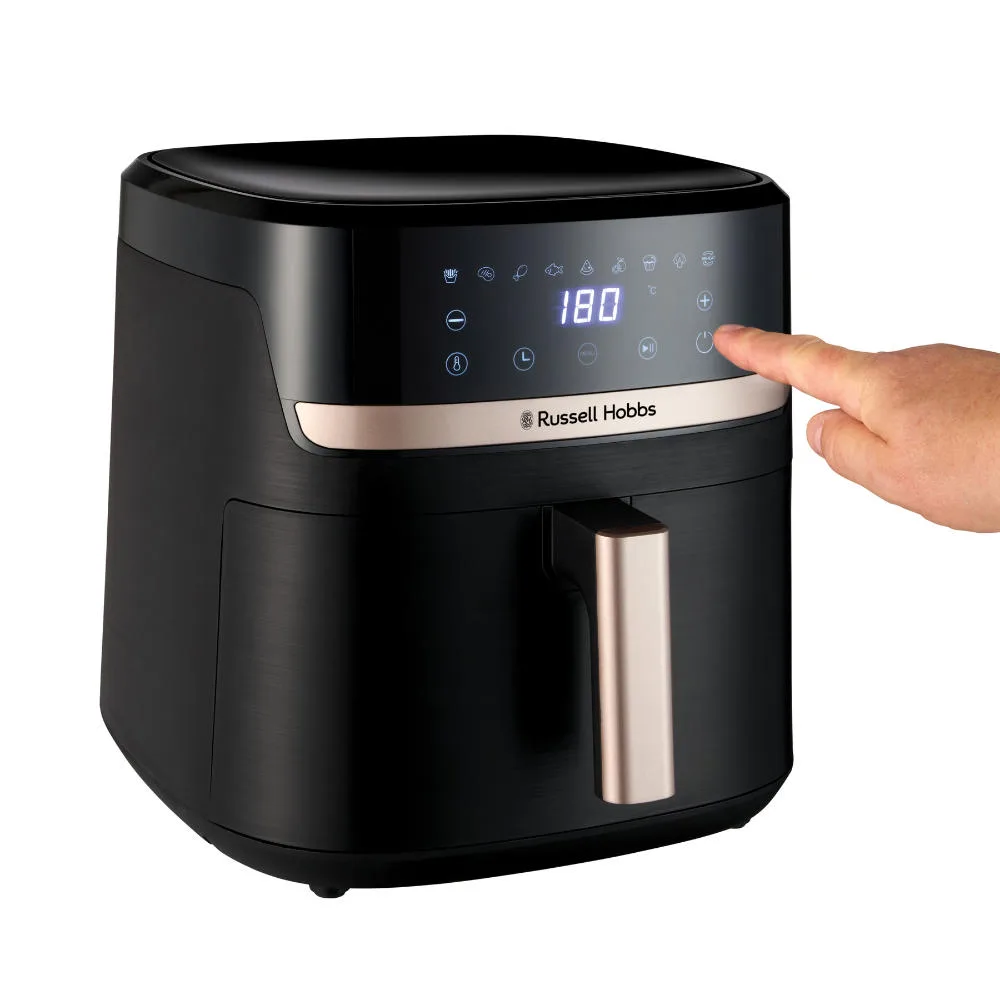 Мультифункційна піч Russell Hobbs 1800Вт, ємність 8.3л, сенсорне керування, 9 автоматичних програм, пластиковий корпус, чорний кол
