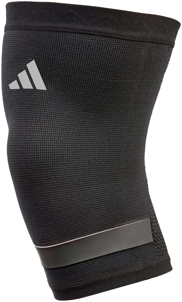Фіксатор коліна Adidas поліестер неопрен M чорний