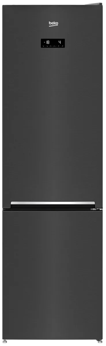 Холодильник Beko двокамерний 203x60x67 см чорний E 362 л No Frost