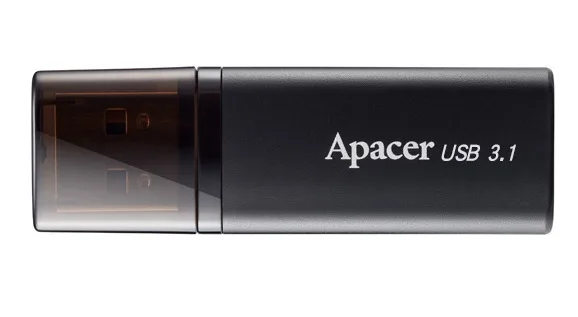 Накопичувач Apacer USB 3.2 128GB Металевий Чорний
