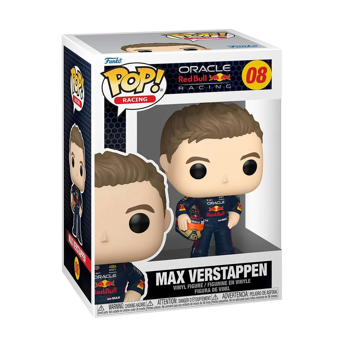 Ігрова фігурка Funko POP! вінілова 11,4 см Макс Ферстаппен з шоломом