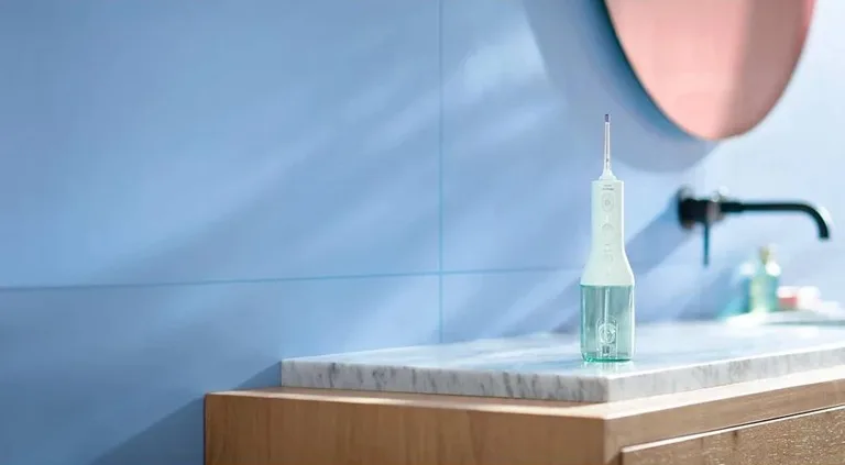 Іригатор Philips Sonicare бездротовий 250 мл м'ятний 2 режими 3 рівні інтенсивності