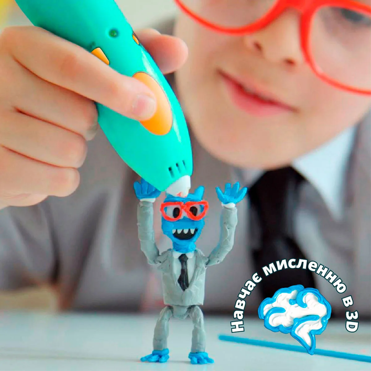 Набір стрижнів 3Doodler Start PLA 75 шт зелений жовтий рожевий