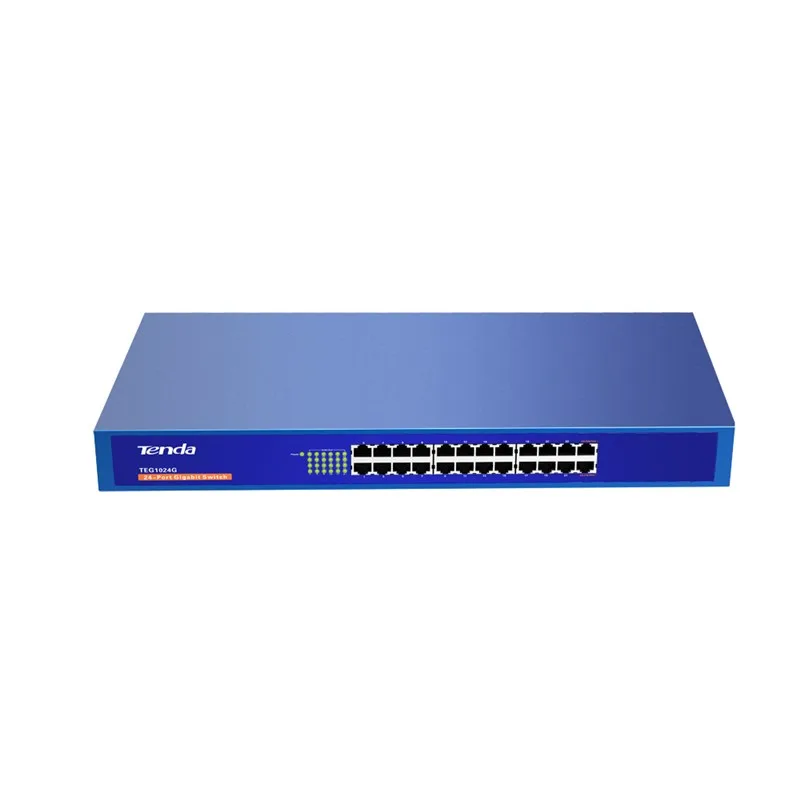 Комутатор TENDA TEG1024G 24xGE, Некерований