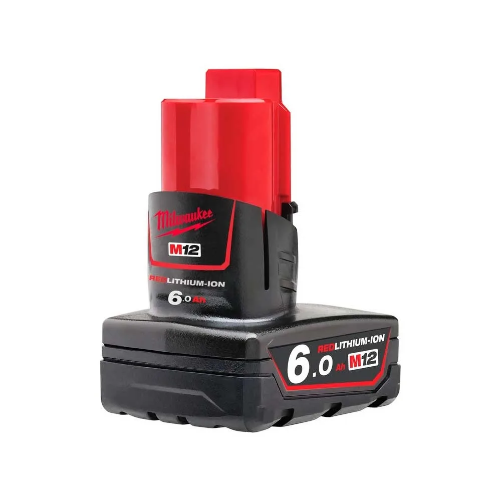 Акумулятор Milwaukee Redlithium 12В 6А·год Li-Ion для інструментів M12 потужний батарея для роботи