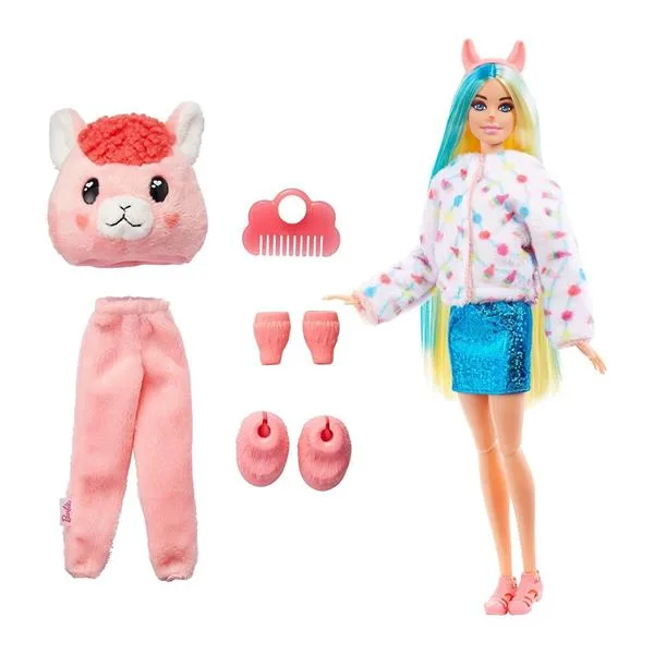 Лялька Barbie 29 см Різнокольорова з сюрпризами та зміною кольору