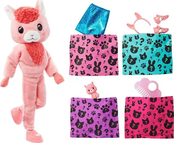 Лялька Barbie 29 см Різнокольорова з сюрпризами та зміною кольору