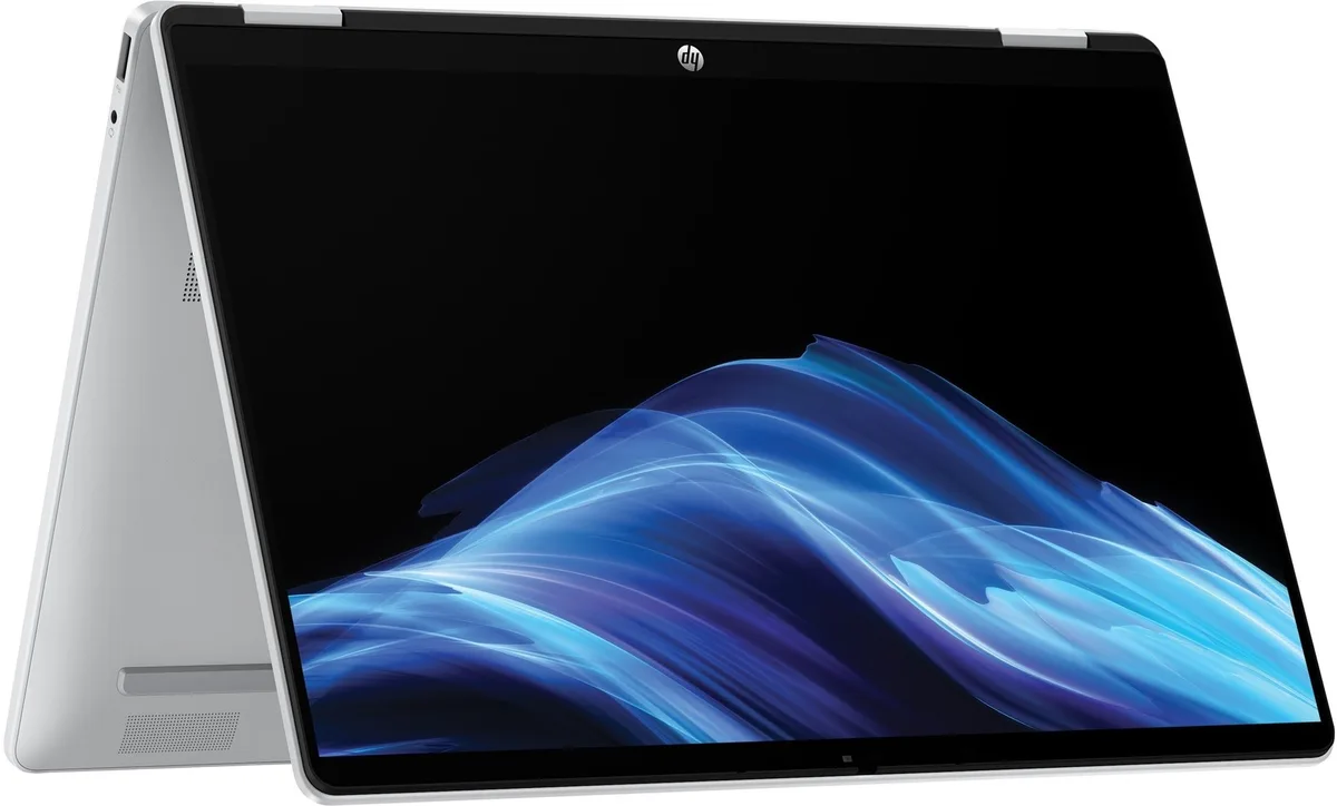 Ноутбук HP OmniBook 5 Flip x360 14" WUXGA IPS Touch, Intel 7-150U, 24GB, F1TB, UMA, DOS, сріблястий