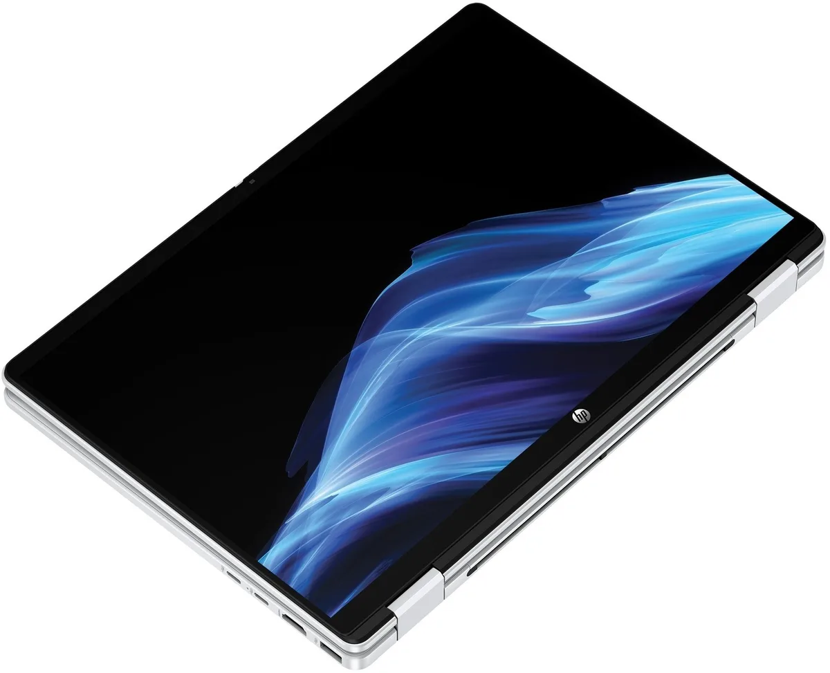 Ноутбук HP OmniBook 5 Flip x360 14" WUXGA IPS Touch, Intel 7-150U, 24GB, F1TB, UMA, DOS, сріблястий