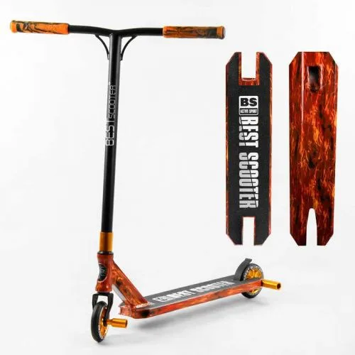 Труковий самокат Best Scooter HIC-система з ПЕГІ алюмінієвий диск для дітей та підлітків