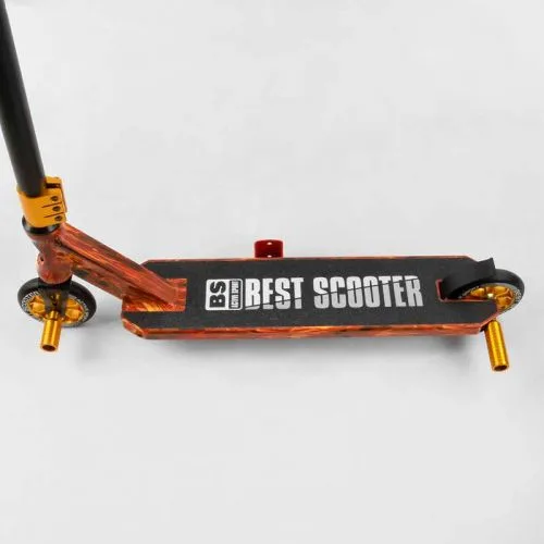 Трюковой самокат Best Scooter HIC-система с ПЕГИ алюминиевый диск для детей и подростков