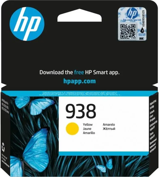 Картридж струменевий HP No.938 OfficeJet Pro 9110b/9120/9120b/9130/9130b/9700/9700e Yellow (800 стор)