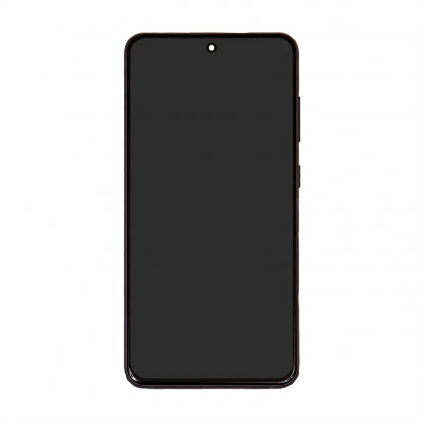Дисплей Samsung Dynamic AMOLED 6,4 дюйма Grey с сенсорным экраном и рамкой.