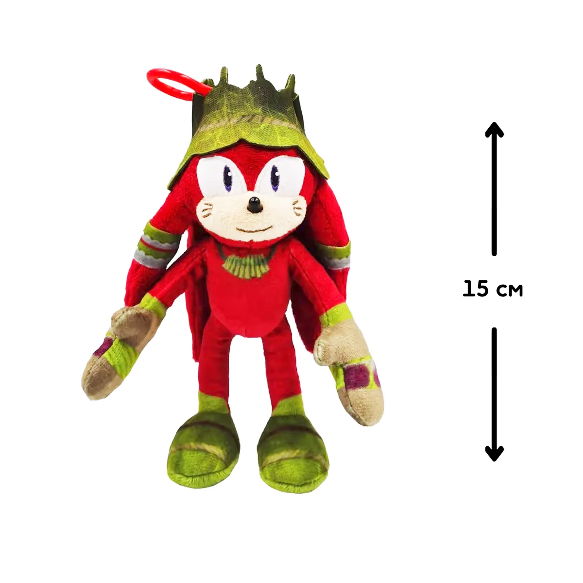 М'яка іграшка Sonic Prime поліестер 15 см червона
