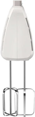 Ручний міксер Philips Daily Collection 300Вт з двома насадками та турборежимом, білий.