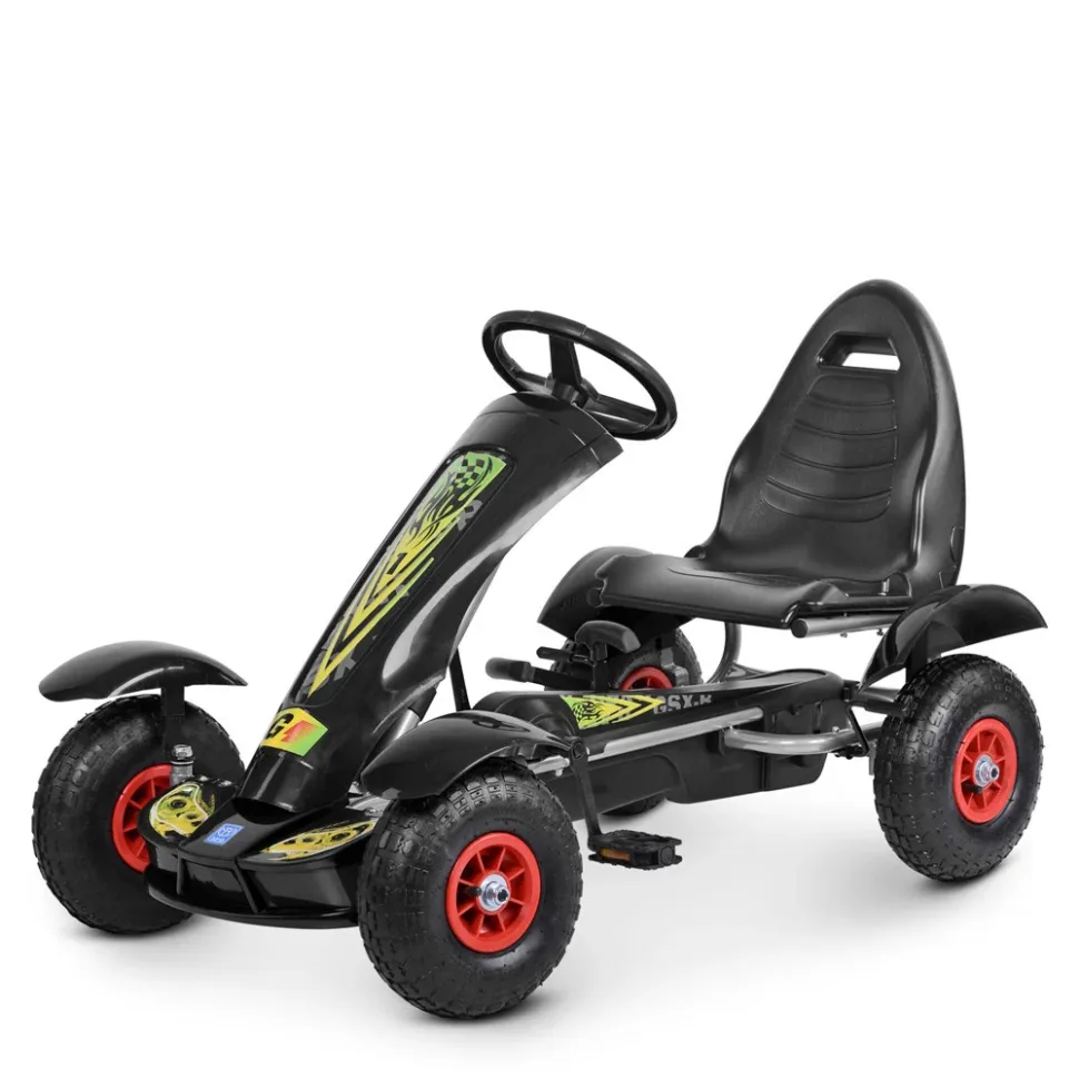 Велокарт Bambi Racer металл 111х59х66 см красный