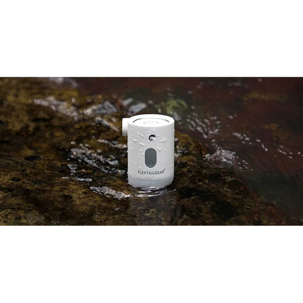 Насос-ліхтар Powerbank Flextail ABS 5х5х8 см Білий