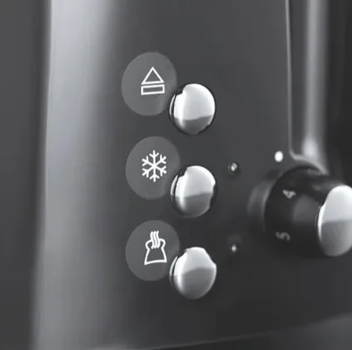 Тостер Russell Hobbs пластик 27х20х30 см чорний 850 Вт 2 тости 6 режимів