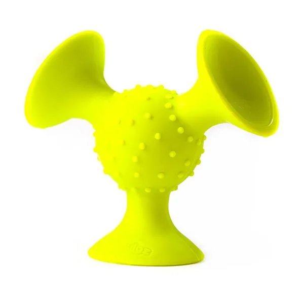 Набір сенсорних брязкалець Fat Brain Toys силіконові 23х6х25 см різнокольорові 3 шт
