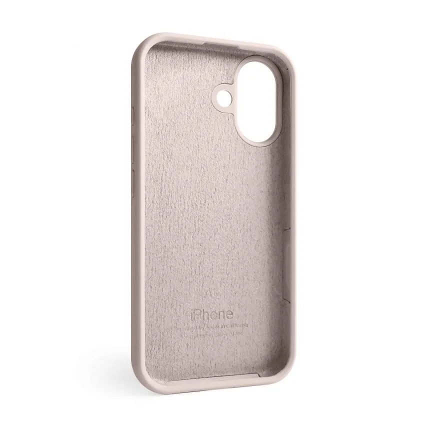 Чохол Silicone Case для Apple iPhone силіконовий 17 сірий