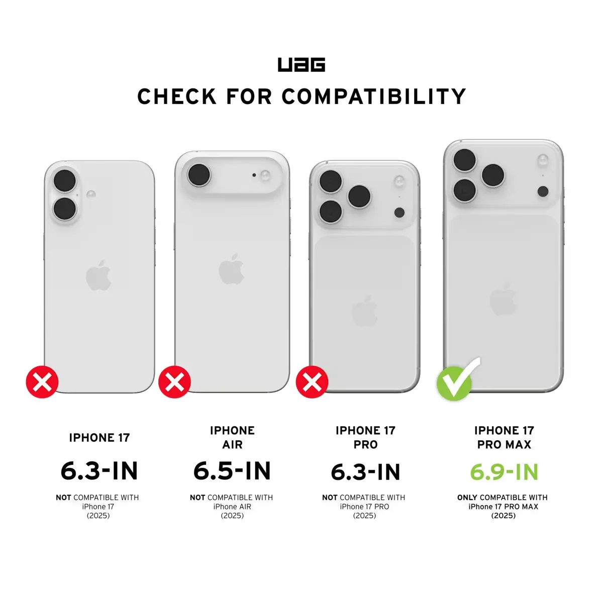 Чохол UAG для iPhone 17 Pro Max, Pathfinder MagSafe, Orange