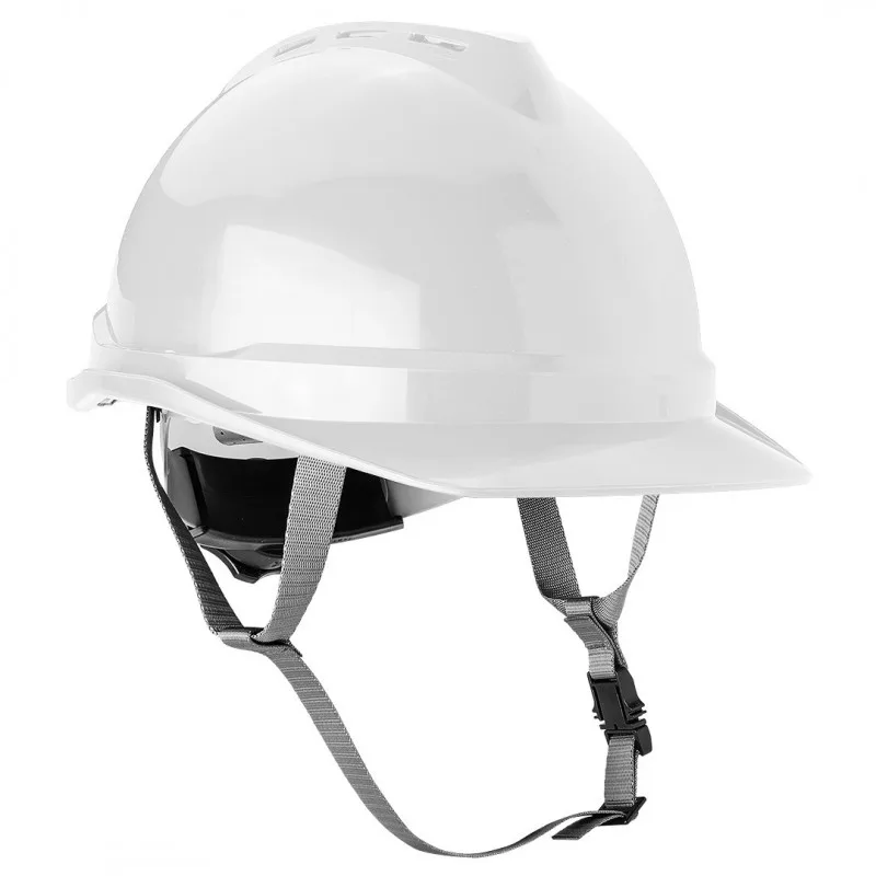 Захисна каска Neo Tools, ABS-пластик, регульована пряжка, біла.