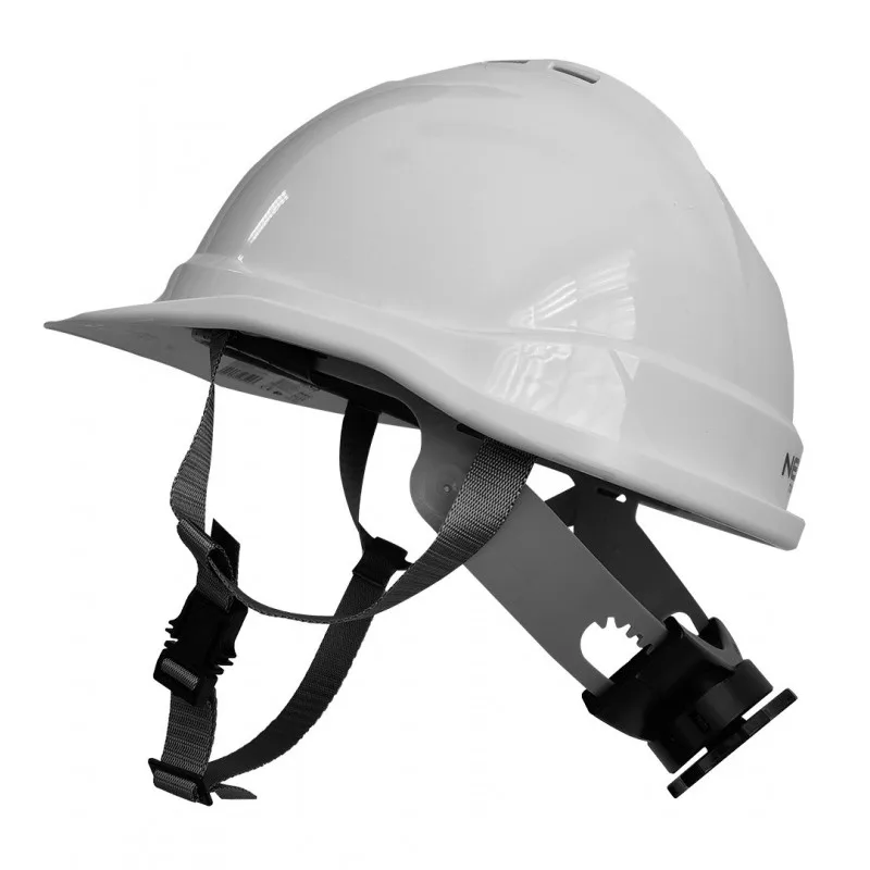 Захисна каска Neo Tools, ABS-пластик, регульована пряжка, біла.