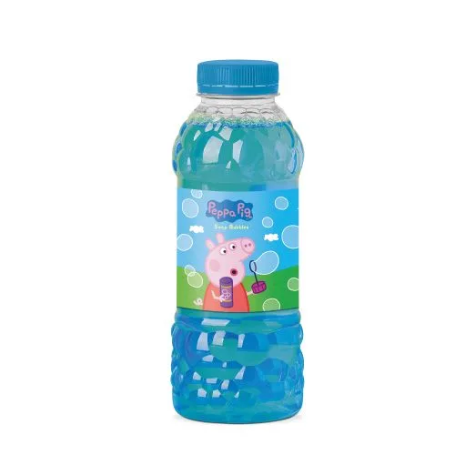Мильні бульбашки Peppa Pig Mega Bubbles 450 мл для дітей від 3 років
