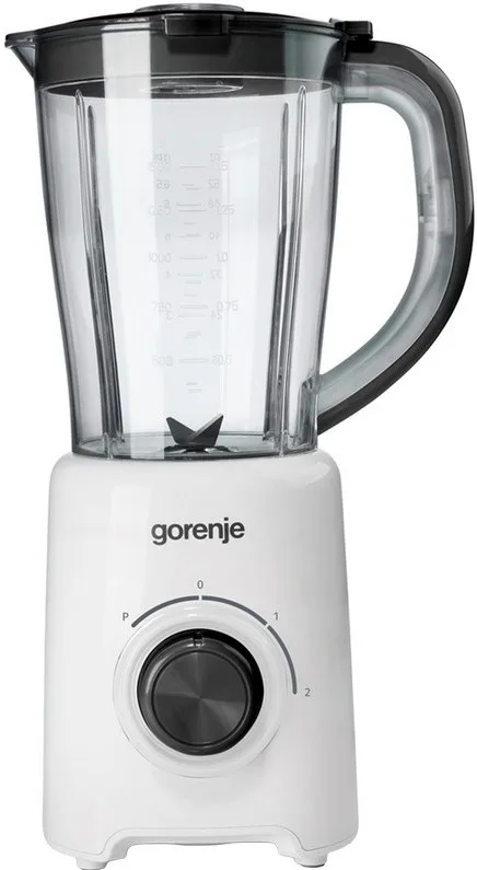 Блендер Gorenje стаціонарний 500Вт, ємність 1500мл, білий.