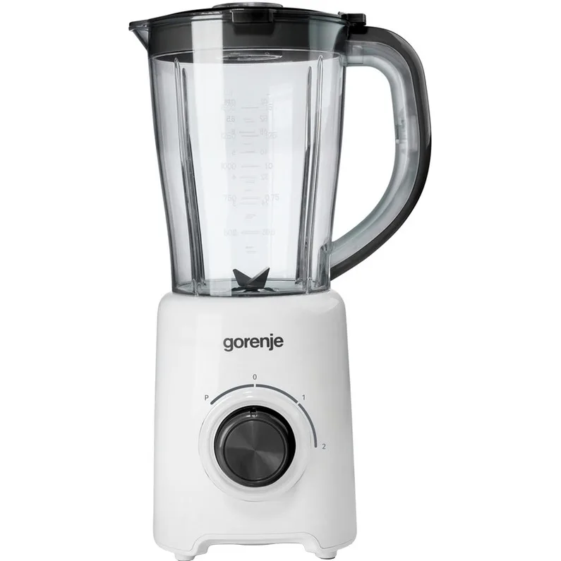 Блендер Gorenje стаціонарний 500Вт, ємність 1500мл, білий.