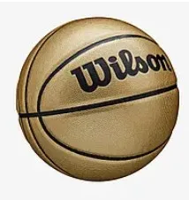 Баскетбольний м'яч Wilson композитна шкіра розмір 7 золото