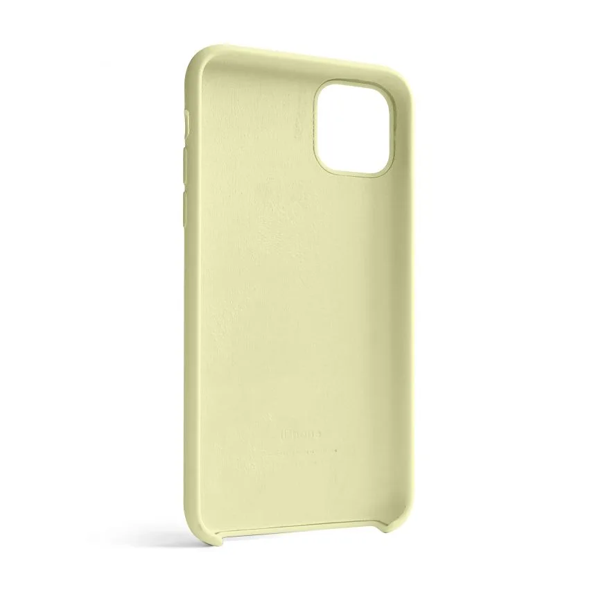 Чохол Silicone для Apple iPhone 11 Pro Max жовтий