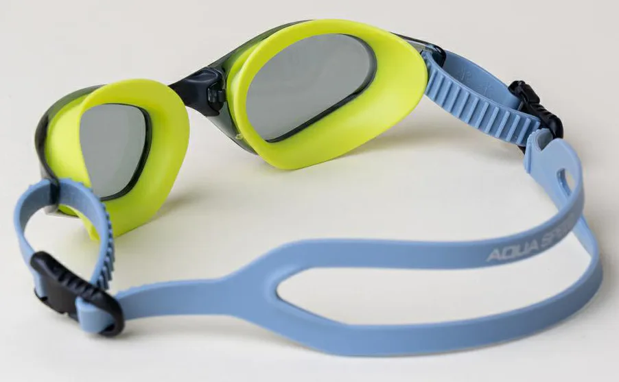 Очки для плавания AQUA SPEED TPE OFSM синий салатовый голубой