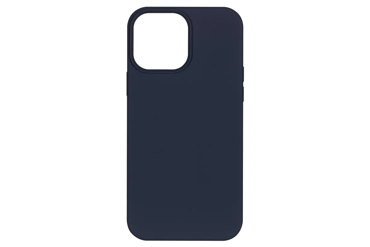Чохол 2Е Basic для iPhone 14 Pro Max, Liquid Silicone, синій темний