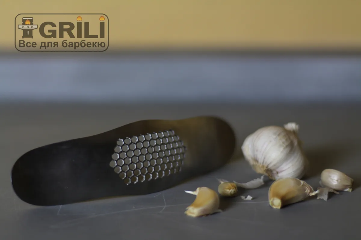 Часникодавка GRILLI нержавіюча сталь металік