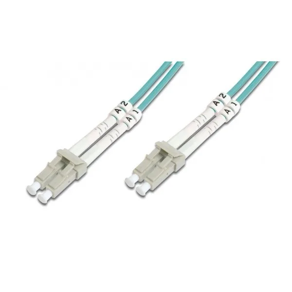 Патч-корд волоконно-оптичний DIGITUS LC/UPC-LC/UPC, 50/125, MM, OM3, duplex, 7м