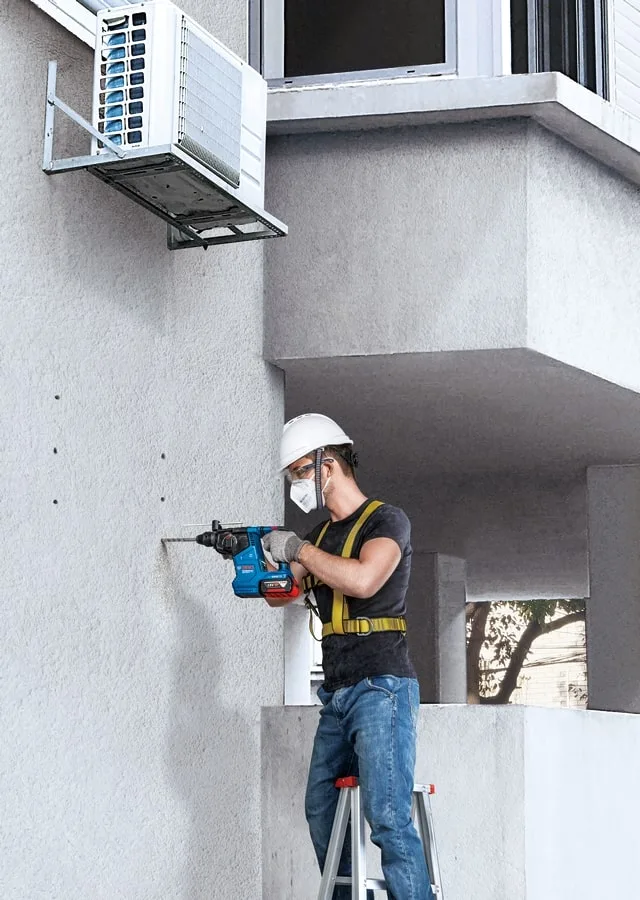 Перфоратор акумуляторний Bosch 18В 2х5А·год SDS-Plus 2.9кг кейс