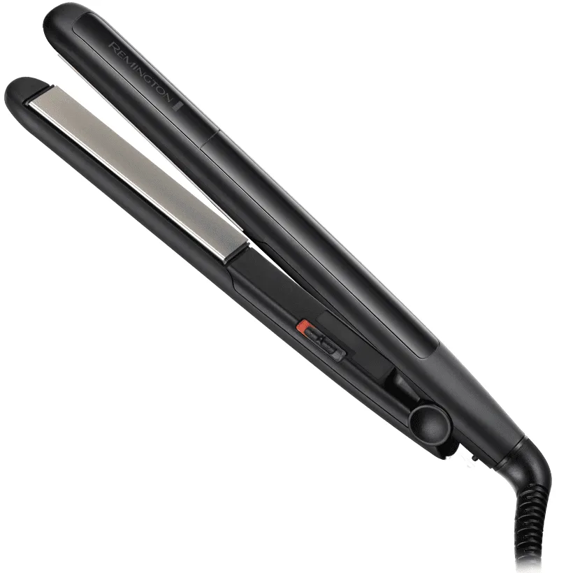 Випрямляч волосся Remington Ceramic Straight 215, >215С, з дисплеєм, керамічними пластинами, чорного кольору.