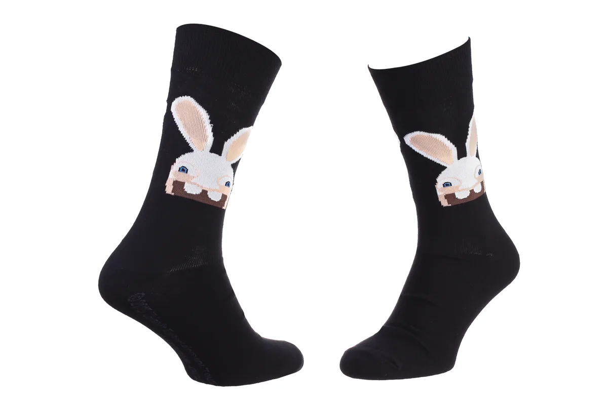 Шкарпетки LAPINS CRETINS 78% хлопок 39-42 черный
