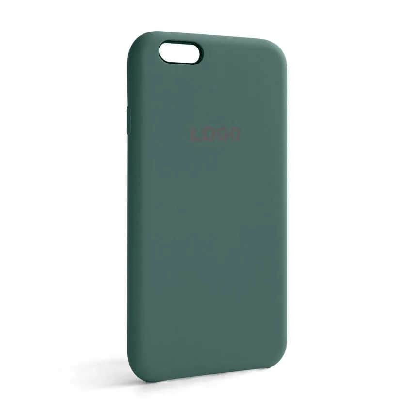 Чохол Silicone для Apple iPhone 6 6s силіконовий зелений