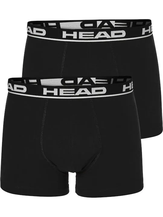 Труси-боксери Head 95% бавовна M чорні