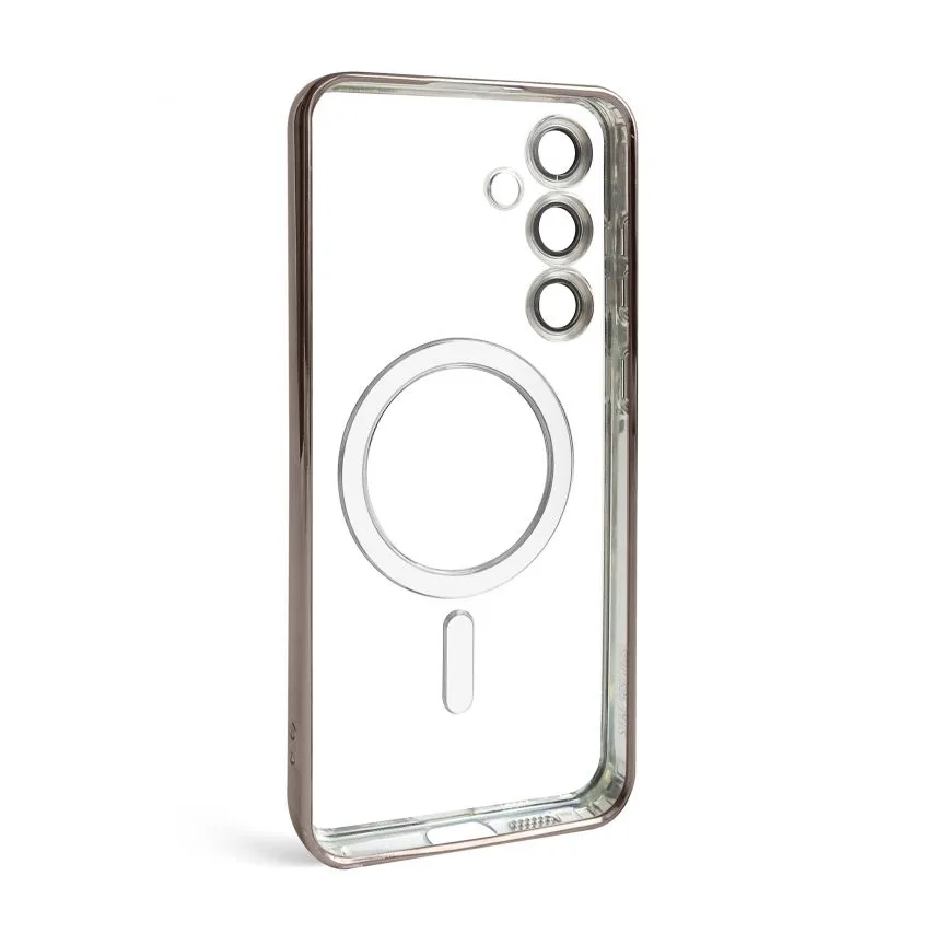 Чохол MagSafe для Samsung S24 S25 Пластик Силікон Коричневий